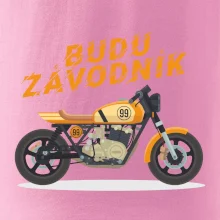 Budu závodník  žlutý cafe racer