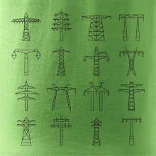 Typy stožárů vysokého napětí