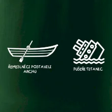 Řemeslnici postavili archu, fušeři Titanic