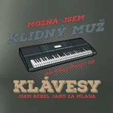 Klávesy klidný muž