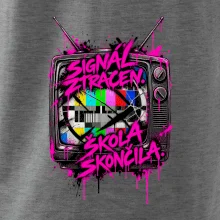 SIGNÁL ZTRACEN. ŠKOLA SKONČILA.