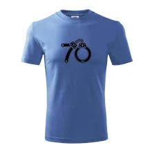 Narozeninové tričko pro policajta - pouta 70