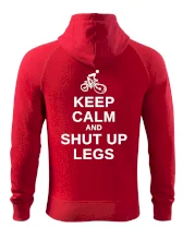 Keep calm and shut your legs