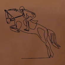 Jízda na koni jedním tahem