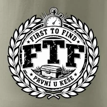 FTF první u keše vítězný odznak