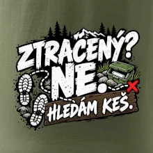 Ztracený ne hledám keš otisky bot