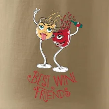 Best wine friends dancing (Pecka design)