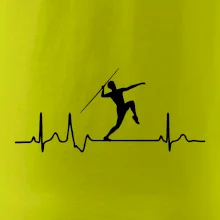 EKG hod oštěpem muž