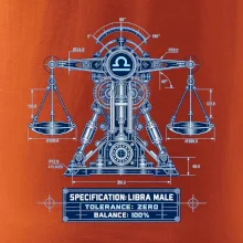 Váhy Engineering of Libra technický motiv