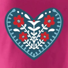 Folklor - srdce modré plné