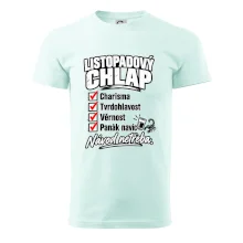 Listopadový chlap charisma a panák navíc