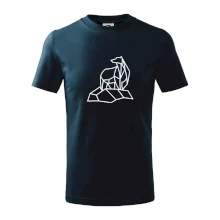 Geometrie lední medvěd na ledu