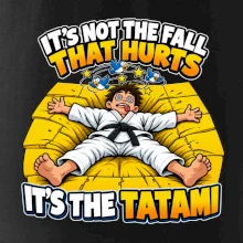Pád bolí tatami judo