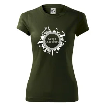 Czech Travelers jednobarevný