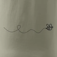 Dráha letu včely - vlnovka