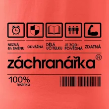 Čárový kód záchranářka