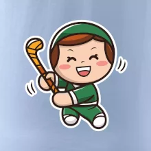 Ikona pozemní hokej kluk / holka