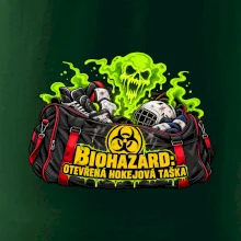 Biohazard otevřená hokejová taška