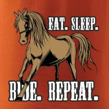 Eat Sleep Ride Repeat Western