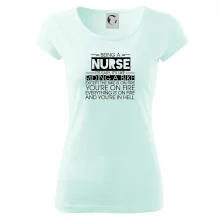 Being a nurse - bike