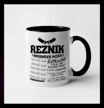 Hodinová mzda řezník