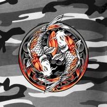 Yin & Yang Koi kapr - oranžový Yin & Yang Koi kapr - oranžový