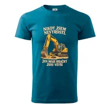 Nikdy jsem nevyrostl jen moje bagry jsou větší
