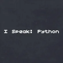 I Speak Python