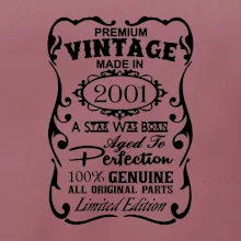 Vintage Etiketa - 2001