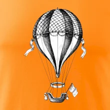 Horkovzdušný balón  kreslený