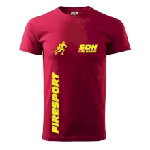 Hasičský sport SDH + váš název FLUO