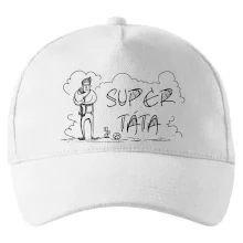Kreslený nápis super táta