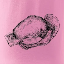 Rukavice kreslené na šířku