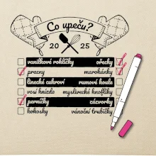 Co upeču? - odškrtávací seznam cukroví