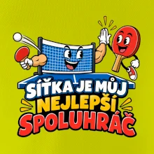 Síťka je můj nejlepší spoluhráč