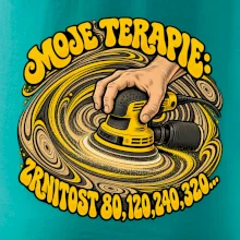 Moje terapie zrnitost 80 120 240 320 - vibrační bruska