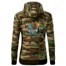 Folklor - slepice s kopretinou