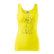 Francouzský buldoček černá kresba