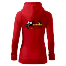 Bagrista v kruhu - vlastní nápis