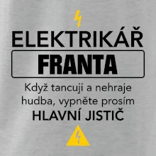 Jméno - Elektrikář - hlavní jistič