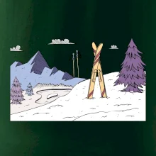 Panorama lyžování