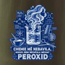 Chemie mě nebavila dokud jsem nezačala míchat peroxid