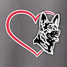 Německý ovčák v srdci