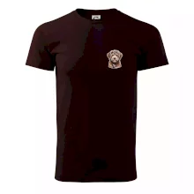 Lagotto romagnolo vyšívaná hlava na prsu