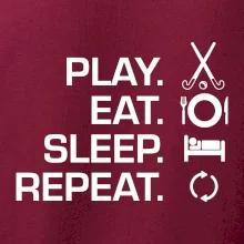Play eat sleep repeat pozemní hokej