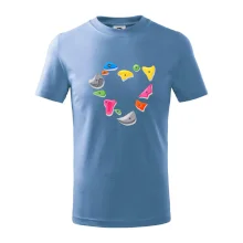 Lezení na stěně - srdce