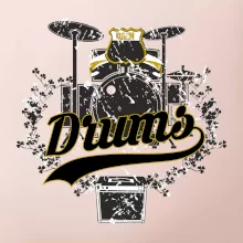 Drums - kreslené bubny