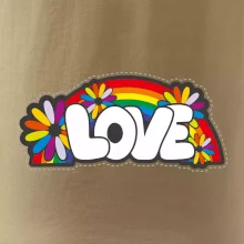 Love s duhou v pozadí