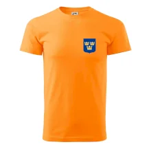 Švédský znak tři korunky na prso