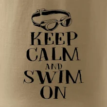 Keep calm and swim on